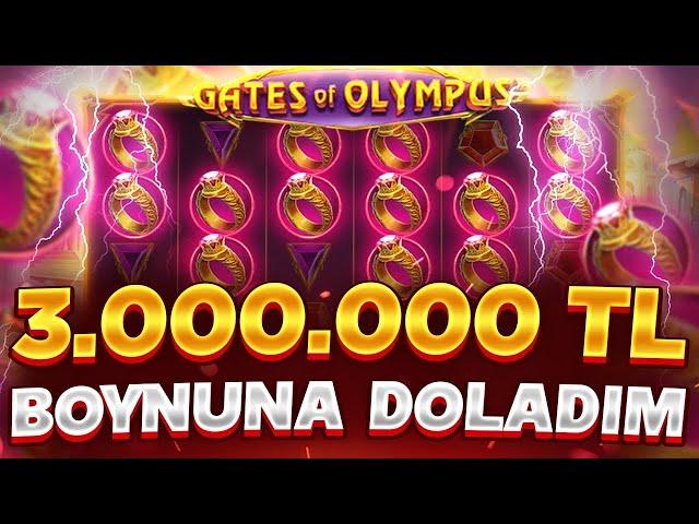 Slot Oyunları  Gates Of Olympus 1000 Türkçe  3.000.000 TL Rekor Kazanç 1000x Oyunu