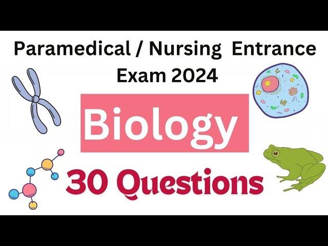 Ppmet test preparation 2024 | Paramedical entrance exam 2024 Bsc Nursing Entrance Exam