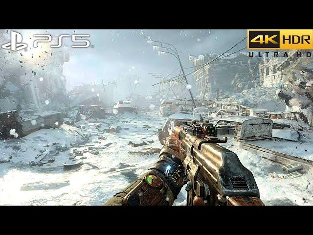 Metro Exodus (PS5) 4K 60FPS HDR + Ray Tracing Gameplay - (PS5 Version)