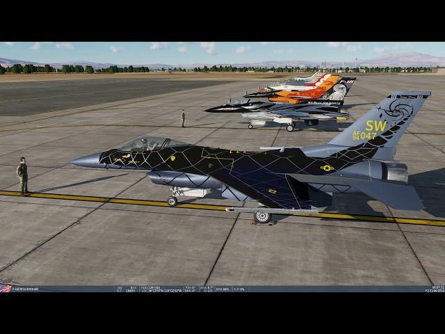 DCS: F-16 Viper skins