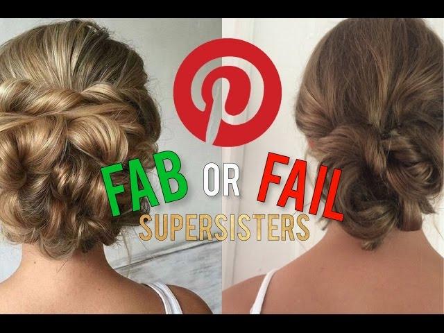 Pinterest Hairstyle Tested!| Ft. Cassidy| SuperSisters