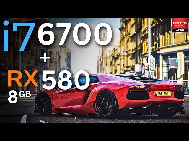 Intel i7 6700 + RX 580 8Gb | Tested in Games (2024) | 1080p