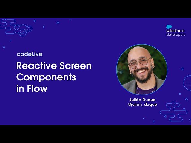 codeLive: Reactive Screen Components in Flow