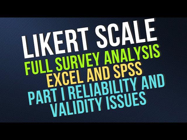 Likert scale analysis and interpretation on SPSS and SmartPLS 4