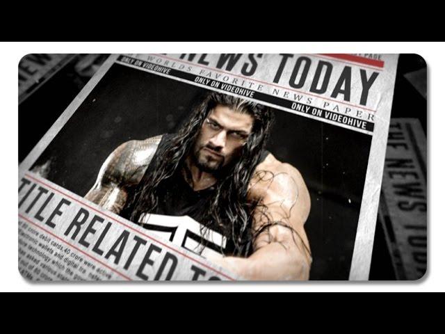 Newspaper Slideshow 19255283 | After Effects Template