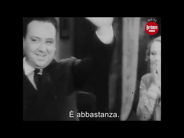 Alfred Hitchcock's sound check for "Blackmail" (1929) | (Sub Ita)