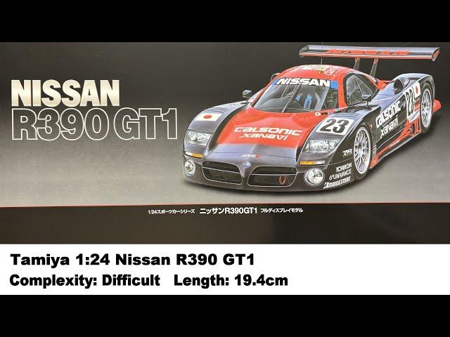 Tamiya 1:24 Nissan R390 GT1 Kit Review