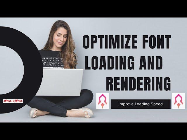 Optimize web fonts loading and rendering with preloading and font-display to improve loading speed