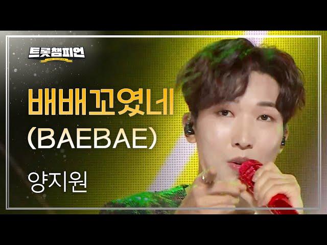 [이달의 신곡] 양지원 - 배배꼬였네 (BAEBAE) l 트롯챔피언 l EP.35