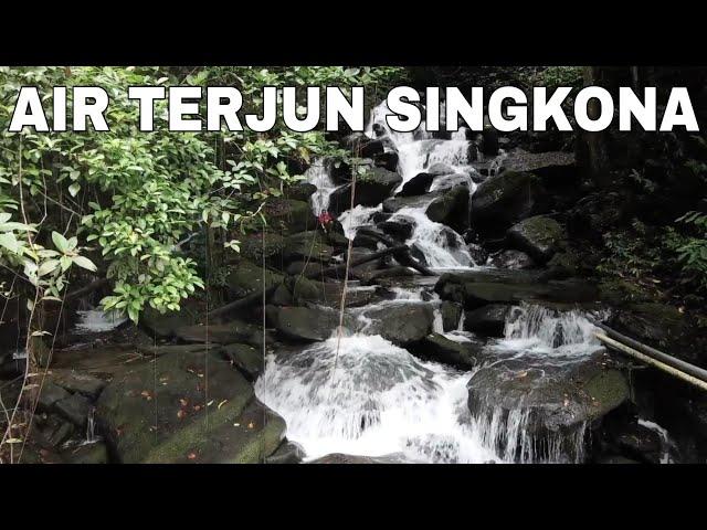 AIR TERJUN TERSEMBUNYI DI DESA SINGKONA || Wisata Kabupaten Poso