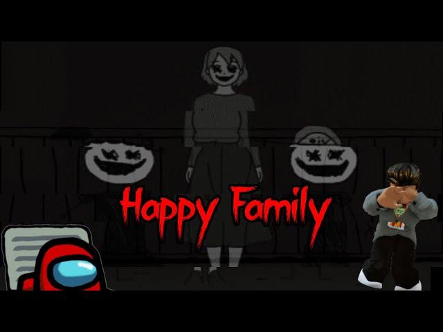 Our family is a little too happy...and SUS! (Roblox Happy Family)