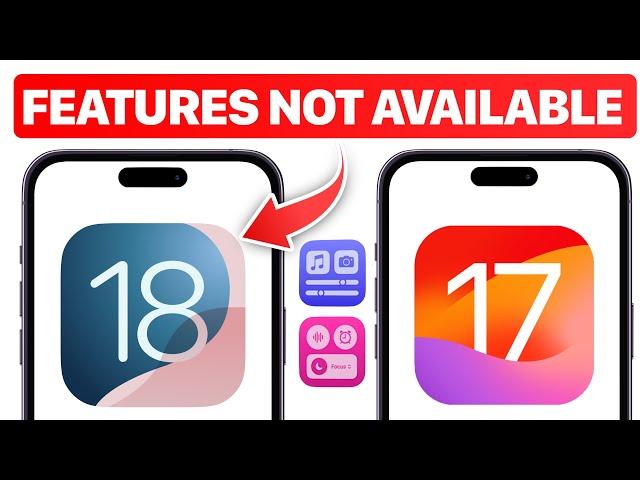 iPhone Features NO LONGER AVAILABLE in iOS 18