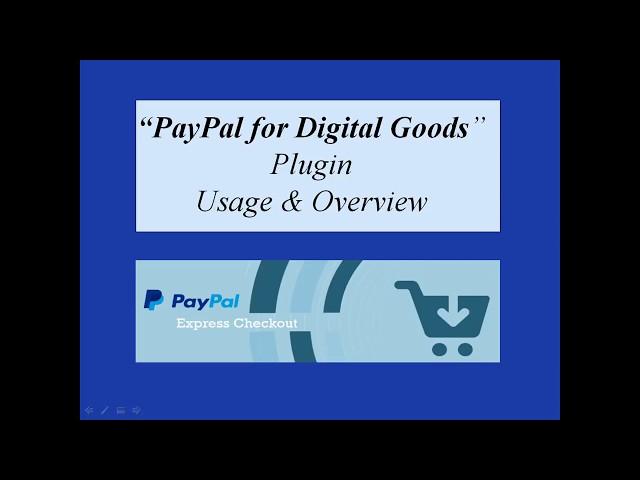 Basic Usage Tutorial of PayPal Express Checkout Plugin