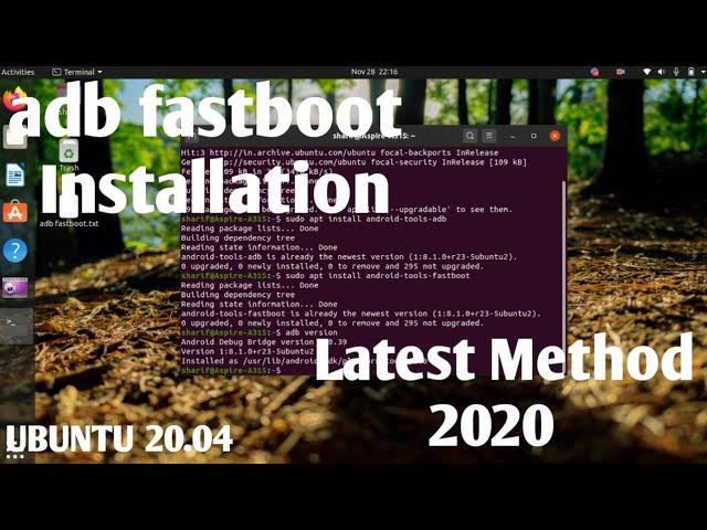 ADB and Fastboot in Ubuntu