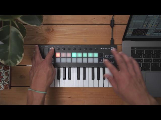 Record and Capture MIDI - Launchkey Mini // Novation