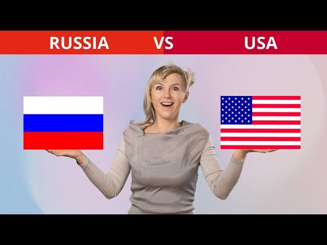 Russia vs America Country Comparison | Russia vs USA Comparison 2022