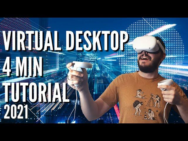 Quest 2 and Quest 3 Virtual Desktop Tutorial and Setup in Less Than 5 Minutes - Play Wireless PC VR