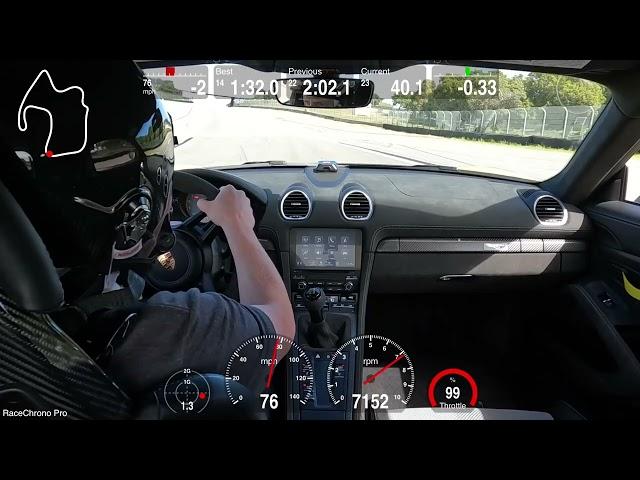 Porsche 718 Cayman GT4 RS - Laguna Seca - 1:31.87