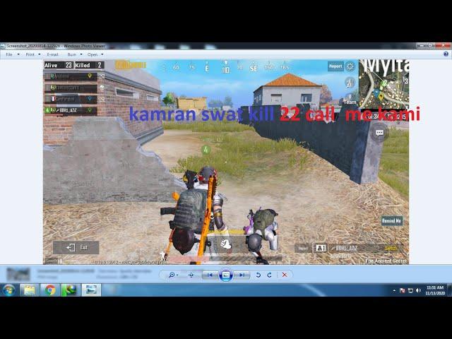 pubg kill 22 1v1  call me kami  kamran swat