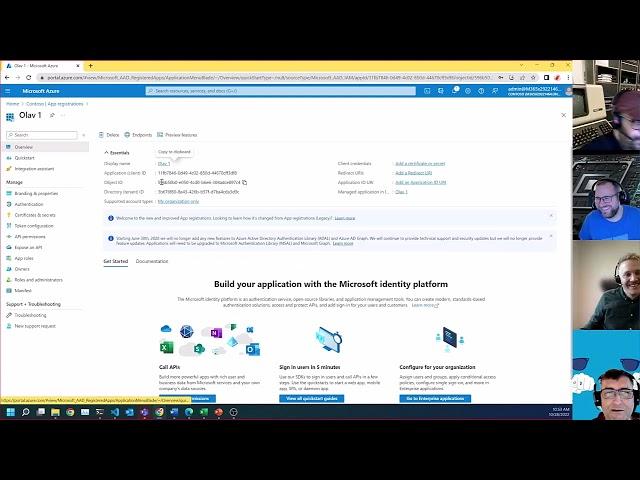 Azure - App registration and Enterprise Applications