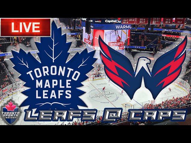 Toronto Maple Leafs vs Washington Capitals LIVE Stream Game Audio  | NHL LIVE Stream Gamecast & Chat