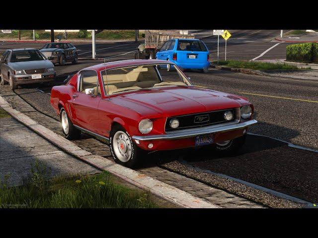 GTA 5: Ford Mustang V8 Engine Sound