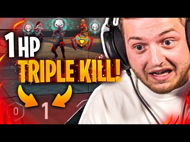  2HP 0,2 Sek BOMB DEFUSE?! 1HP TRIPLE KILL?! INSANE GAMEPLAYS!!! 