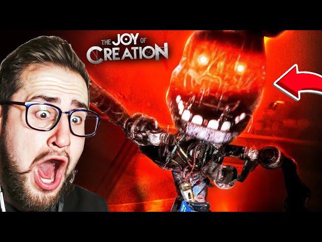 НЕ СМОТРИ ЕМУ В ГЛАЗА! САМАЯ СТРАШНАЯ FNAF ИГРА ГОДА! ЖУТКО ДО МУРАШЕК! (THE JOY OF CREATION)