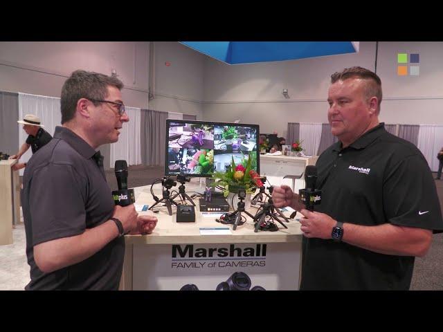 Marshall CV566 and CV568 Mini Cameras at NAB 2022