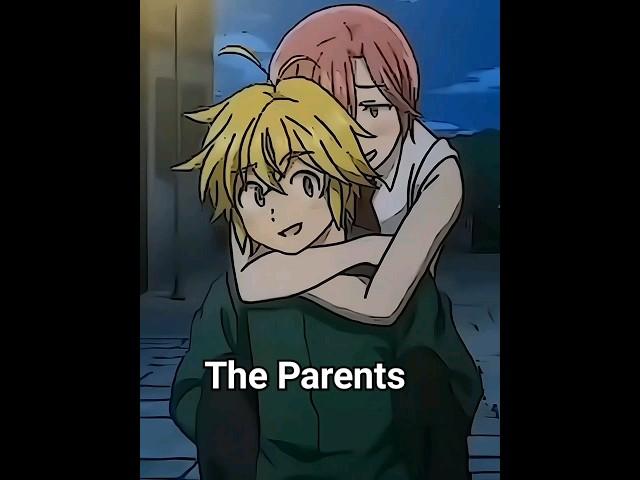 Meliodas and Elizabeth's Son #sevendeadlysins #anime #fourknightsoftheapocalypse #animeedit