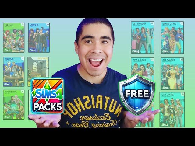 How to Get All Sims 4 Packs FREE & SAFE! ️ (2024 Guide)