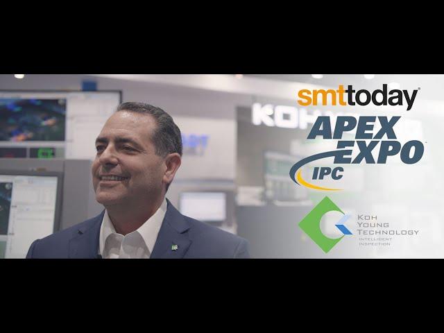 Juan Arango of Koh Young Technology joins SMT Today at IPC APEX EXPO 2019