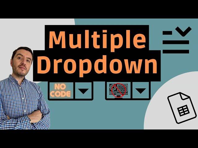3 dependent dropdowns in Google Sheets with no code - 2023