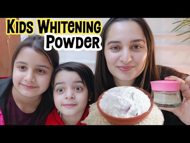 Restore Your Kids Skin Glow Amazing Whitening Powder Remedy Shoking Results