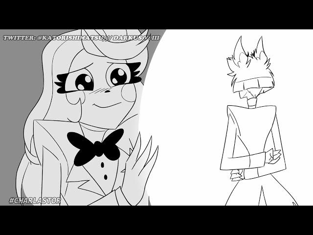 Charlie's trial  ( Hazbin Hotel Animation Charlastor) #hazbinhotel