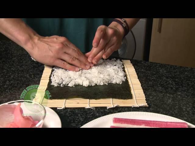 Nico's home made studio zeigt euch wie man Sushi Maki selber zubereitet. (auf Deutsch)