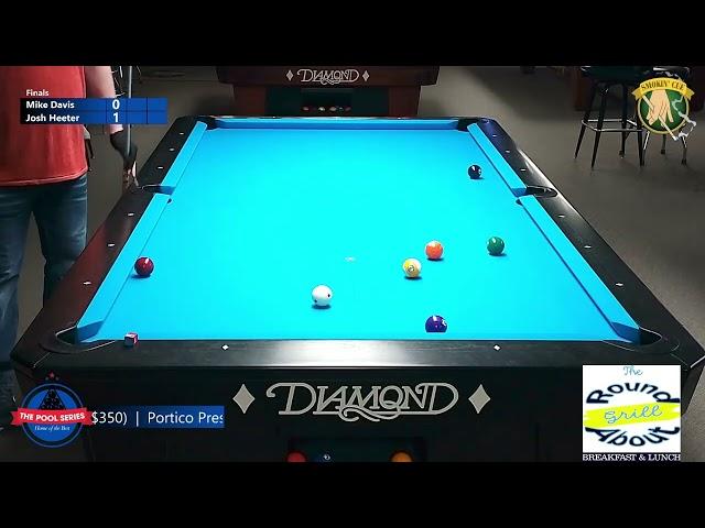 Mike Davis vs Josh Heeter - 9 Ball Tournament - FINALS - Points Event #2 - 2/15/25