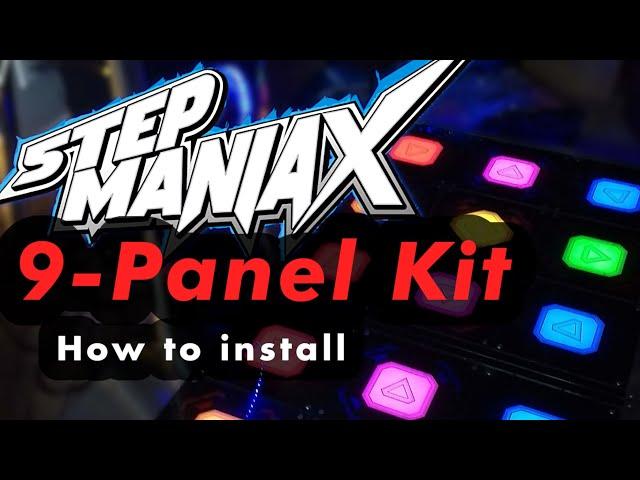 How to install the 9 panel StepManiaX kit - easy mod