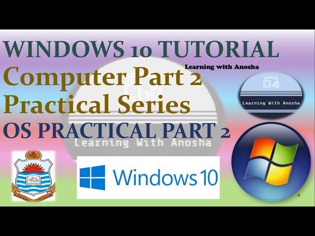 OS Practical Part 2 | BA BSc Part 2 Computer Practicals Video No 9