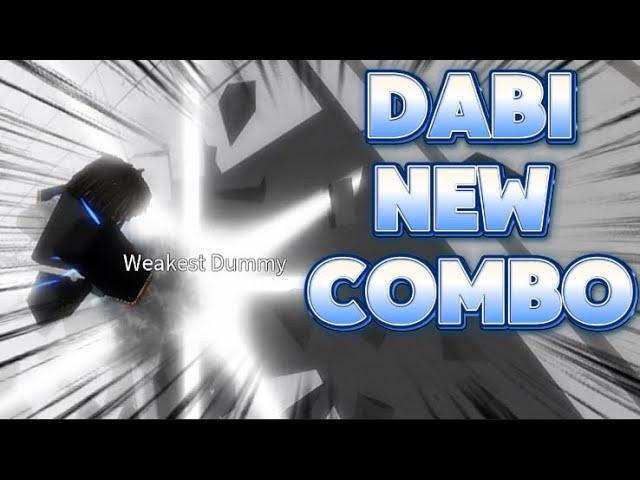 NEW DABI COMBO IN HEROES BATTLEGROUND (Roblox)