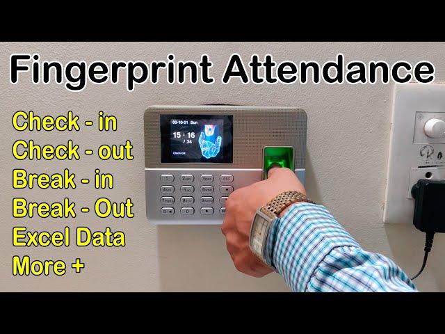 Best time and attendance office biometric attendance system | Biometric attendance machine 2022