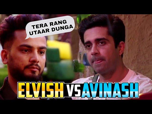 Elvish Yadav angry on Avinash || Bigg Boss OTT Elvish Yadav Fight @ElvishYadavVlogs