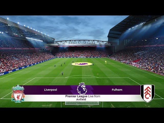 Liverpool vs Fulham | Anfield | 2024-25 Premier League | PES 2021