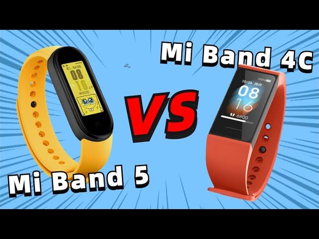 【LATEST 2020】 Comparison Mi Band 4C vs Xiaomi Mi Band 5 Review - Worth to Upgrade from Mi Band 4!?