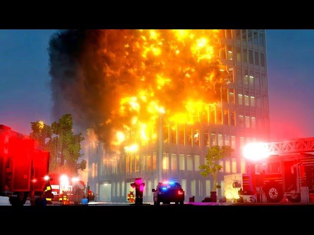 Realistic Office Fire | Teardown