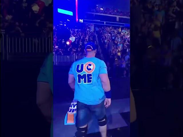 John Cena has returned to #smackdown