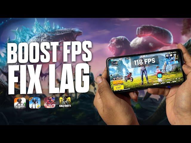 Boost FPS & Fix Lag in BGMI, PUBG, Free Fire & COD  – The Secret Trick You Need!!!