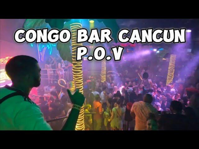 Cancun Nightlife Party Mexico [Congo Bar Cancun] MX