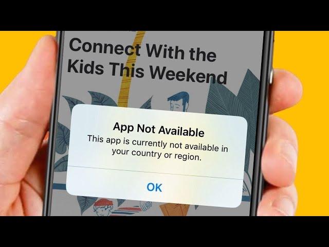 This App is Not Available in Your Country or Region iPhone | iPad | iOS 16 | 2023