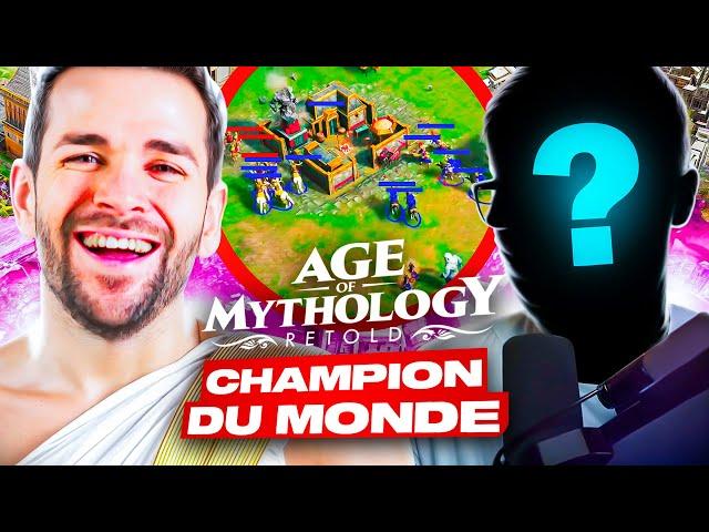  J'AFFRONTE LE FAKER & CHAMPION DU MONDE AGE OF EMPIRE 2 SUR AGE OF MYTHOLOGY !!